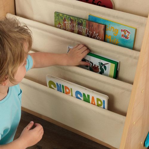 키드크래프트 Kidkraft Sling Bookshelf - Natural