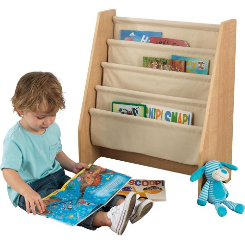 키드크래프트 Kidkraft Sling Bookshelf - Natural