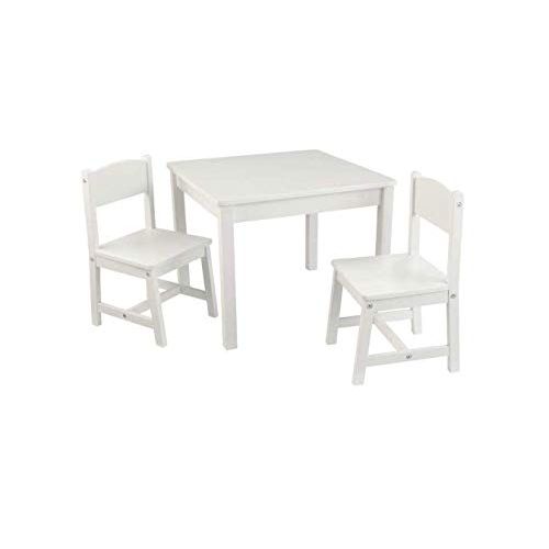 키드크래프트 KidKraft Aspen Table and Chair Set - White
