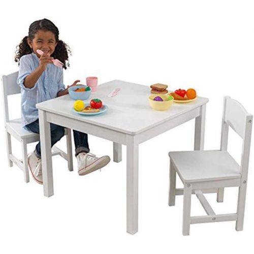 키드크래프트 KidKraft Aspen Table and Chair Set - White