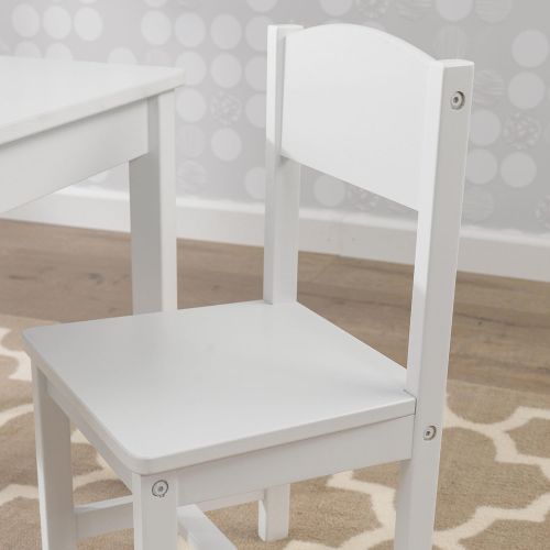 키드크래프트 KidKraft Aspen Table and Chair Set - White