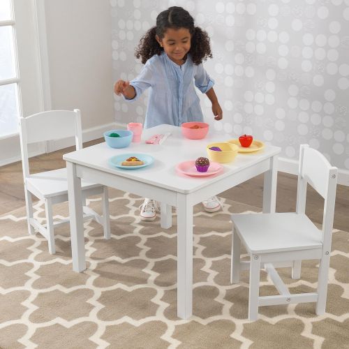 키드크래프트 KidKraft Aspen Table and Chair Set - White