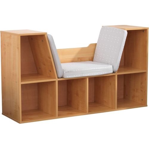 키드크래프트 KidKraft Bookcase with Reading Nook - Natural