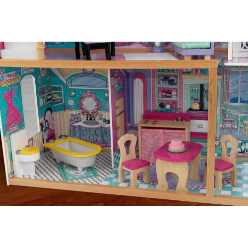 키드크래프트 KidKraft Annabelle Dollhouse with Furniture
