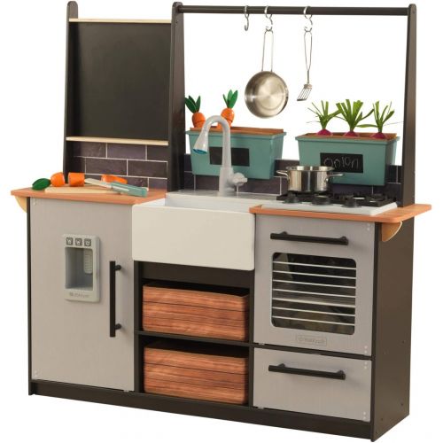 키드크래프트 KidKraft Farm to Table Play Kitchen Set, Large, Multicolor