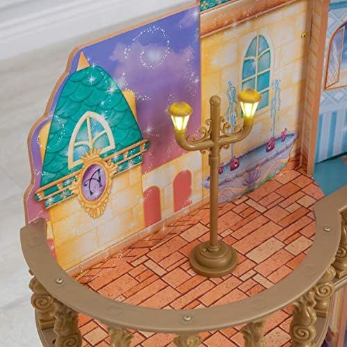 키드크래프트 KidKraft Disney Ariel Undersea Kingdom Dollhouse with Ez Kraft Assembly