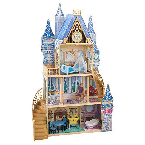 키드크래프트 KidKraft Disney Princess Cinderella Royal Dream Dollhouse by KidKraft, Gift for Ages 3+