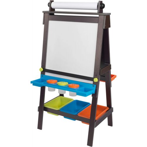 키드크래프트 [아마존베스트]KidKraft 62043.0 Storage Easel - Espresso Novelty