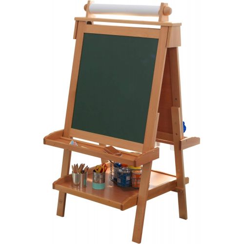 키드크래프트 [아마존베스트]KidKraft Deluxe Wood Easel-Natural