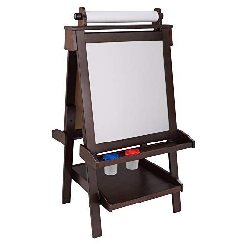 키드크래프트 [아마존베스트]Kidkraft Deluxe Wood Easel- Espresso