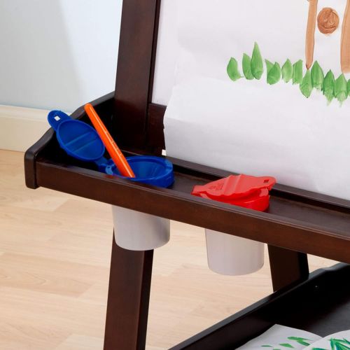 키드크래프트 [아마존베스트]Kidkraft Deluxe Wood Easel- Espresso