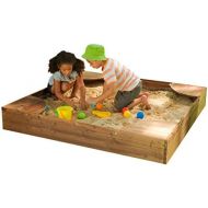 KidKraft Backyard Sandbox - Espresso