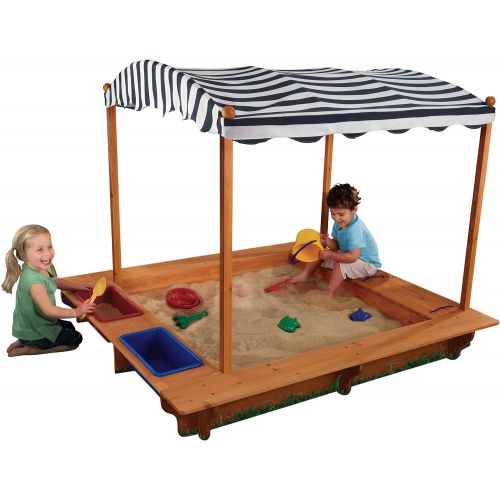 키드크래프트 KidKraft Activity Sandbox with Canopy