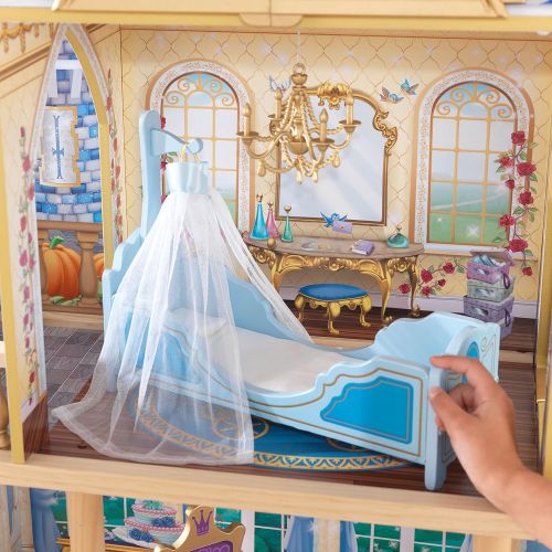 키드크래프트 KidKraft Disney Princess Cinderella Royal Dreams Dollhouse- Exclusive (Amazon Exclusive)