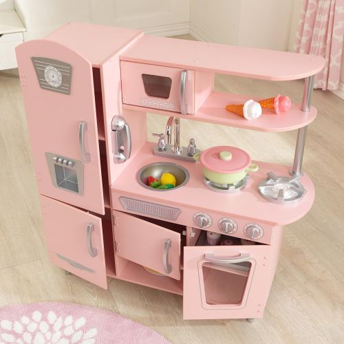 키드크래프트 KidKraft Kidkraft Vintage Kitchen in Pink