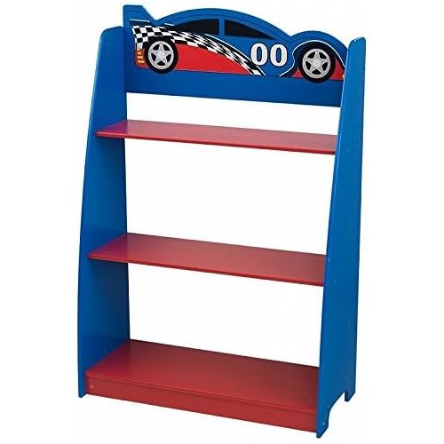 키드크래프트 KidKraft Racecar Bookcase (Discontinued by Manufacturer)