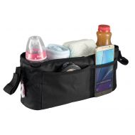 KidLuf Universal Stroller Organizer Bag By Kidluf - 2 Cup Holders & Accessories Storage Bag for Strollers - With...