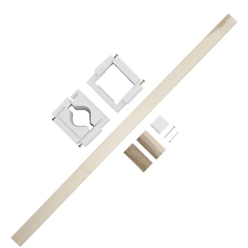 키드코 KidCo Angle Mount Safeway Gate with No Hole Installation Kit, White