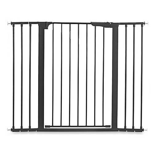 키드코 KIDCO. Gateway Extra Tall and Wide Auto Close Pressure Mount Gate in Black