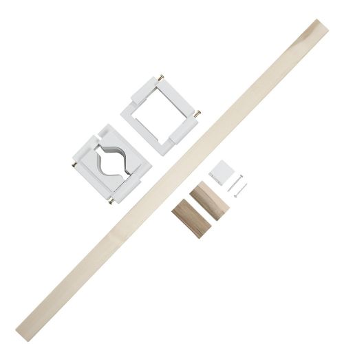 키드코 KidCo Angle Mount Safeway Gate - White (Metal) - 28 to 42.5 with Stairway Installation Kit