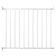 KidCo Safeway Gate, Top of Stairs Gate, White with Stairway Installation Kit