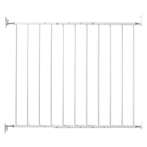 키드코 KidCo Safeway Gate, Top of Stairs Gate, White with Stairway Installation Kit