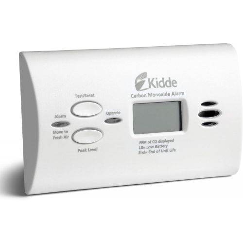  [무료배송]Kidde 일산화탄소경보기 측정기 알람 Kidde Carbon Monoxide Detector with Digital Display & LED Lights, CO Alarm