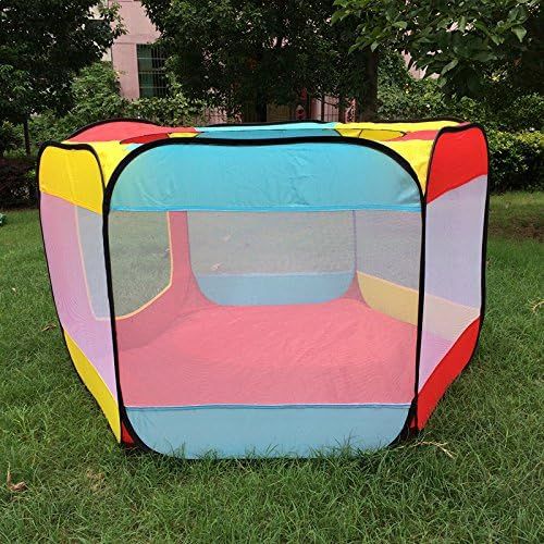  [아마존베스트]Kiddey Ball Pit Play Tent for Kids - 6-Sided Ball Pit for Kids Toddlers and Baby - Fill with Plastic Balls (Balls Not Included) or Use As an Indoor / Outdoor Play Tent