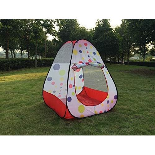  Kiddey Ball Pit Play Tent - Pops up No Assembly Required - Use as a Ball Pit or As an Indoor / Outdoor Play Tent, Comes with Convenient Carry Bag for Easy Travel and Storage, Great