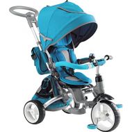 Kiddi-o by Kettler 6-in-1 Multi-Trike Ride-On Vehicle, Turquoise