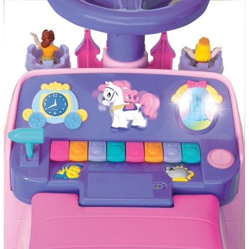  Kiddieland Disney Princess 4-in-1 Rock n ft Ride Activity Ride-Onby Disney