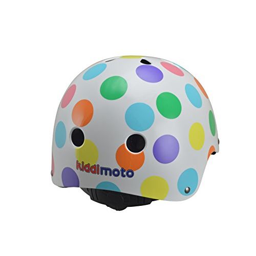  Kiddimoto Kids Helmet - Pastel Dotty Small