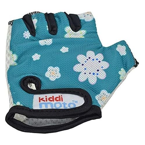  Kiddimoto - Cycling Gloves | Fingerless Gloves for Kids | Perfect for Bike, Scooter & Skateboard | Ideal for Boys and Girls | Available in Different Colourful Designs & Sizes