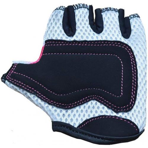  Kiddimoto - Cycling Gloves | Fingerless Gloves for Kids | Perfect for Bike, Scooter & Skateboard | Ideal for Boys and Girls | Available in Different Colourful Designs & Sizes