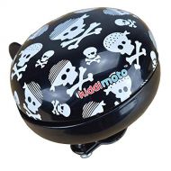 Kiddimoto - Steel Bicycle Bell for Kids/Adults Perfect Loud Bike Ring Bell for Childrens Balance Bikes, Bicycles, BMX, Mountain Bikes & Scooters Size - 2⅜ Diameter