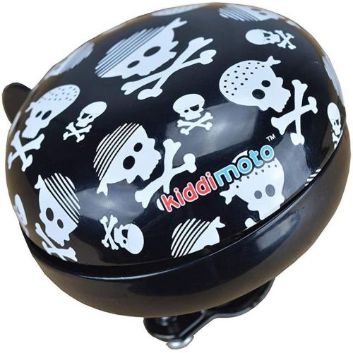  Kiddimoto - Steel Bicycle Bell for Kids/Adults Perfect Loud Bike Ring Bell for Childrens Balance Bikes, Bicycles, BMX, Mountain Bikes & Scooters Size - 2⅜ Diameter