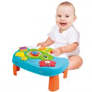 KiddoLab Activity Table for 1 Year Old and Up. 2-in-1 Baby Standing Activity Center. Interactive Learning Toy Piano and Kids Activity Table with Fun Ocean Characters. Crib Accessories with