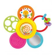 KiddoLab Infant Spin, Rattle and Teether Toy. Baby Multi-use Toy for Better Relaxation and Sleep. Essentials Activity Toy for Babies and Toddlers, Develops Fine Motor Skills. Age: