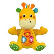 KiddoLab Charmie The Giraffe. Baby Learning Stuffed Giraffe Toy with Plush Snuggle Body. Featuring Simple and Fun Phrases, Sounds, and Melodies for Ages 3 Months+. Toddler Learning Toy with