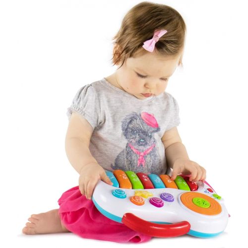  KiddoLab Toddler Piano, Baby Piano with DJ Mixer. Baby Musical Instruments for Educational Development. Electronic Play Piano. Kids Keyboard Piano 1 - 5 Years Age