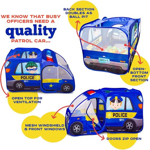  토마스와친구들 기차 장난감Kiddzery Police Car Pop Up Play Tent for Kids, Toddlers, Boys, Girls, Indoors & Outdoors ? Playhouse for Interactive Fun - Foldable, Quick Setup Pretend Play Toys & Gift