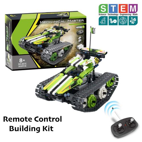  Kididdo RC Tracks Engineering for Kids  Remote Control Car Kit Building Toys Gift for boys and Girls Ages 6-15 Years Old | Fun, Cool Educational STEM Learning Toy Set| Best Gift Ideas for