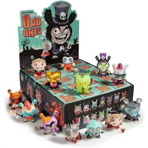 키드로봇 One Full Case of The Odd Ones Scott Tollesons Dunny Series Produced by Kidrobot