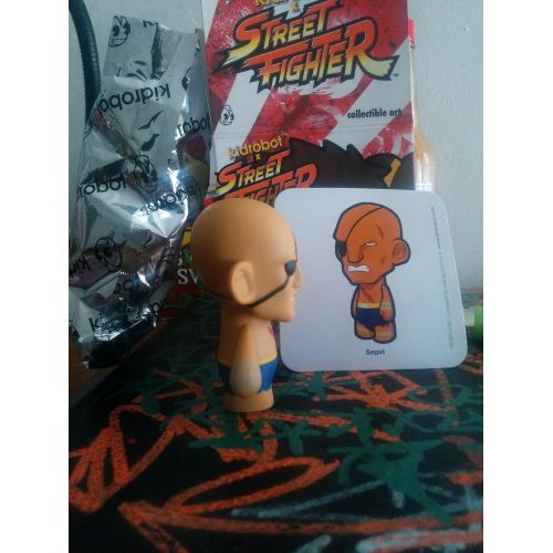 키드로봇 Street Fighter Kidrobot: Sagat Blind Box Vinyl Figure (140)