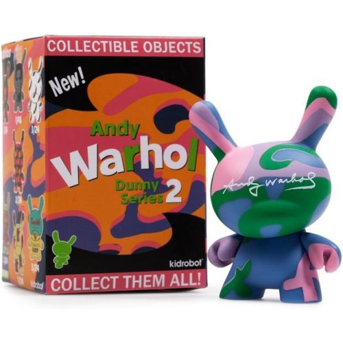 키드로봇 Full Case Of 24 Andy Warhol Series 2 Dunny Designer Vinyl Figures By Kidrobot