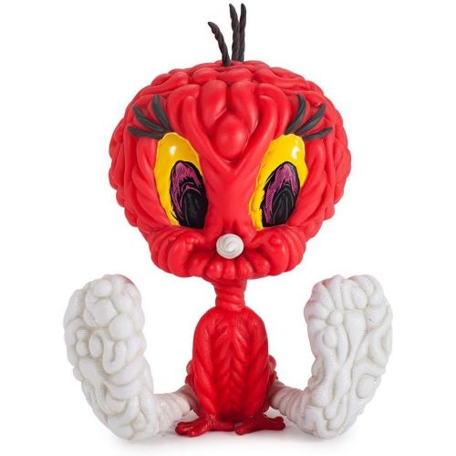 키드로봇 Kidrobot KidRobot 8 Vinyl Tweety Bird by Mark Dean Veca RED