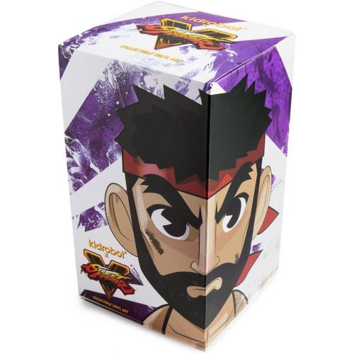 키드로봇 Kidrobot Hot Ryu: ~7 Street Fighter V x Figure + 1 Video Game Themed Trading Card Bundle
