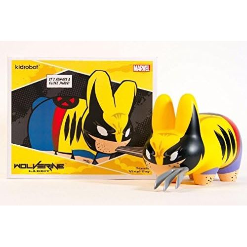 키드로봇 Kidrobot Marvel Labbit: Wolverine Action Figure