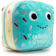 Kidrobot Finn Funfetti Cake [Medium]: ~7 Yummy World Plush + 1 Official Yummy Mini-Item Goodie Bundle