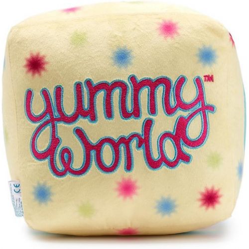키드로봇 Kidrobot Finn Funfetti Cake [Medium]: ~7 Yummy World Plush + 1 Official Yummy Mini-Item Goodie Bundle